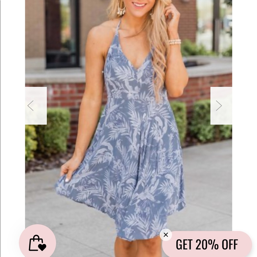 NEW Pink Lily dress - Picture 1 of 7